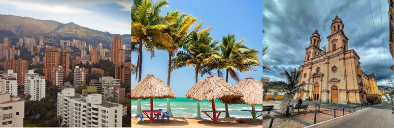 ¿Dónde viajar este diciembre en Colombia? 3 destinos con vuelo directo para cerrar el año